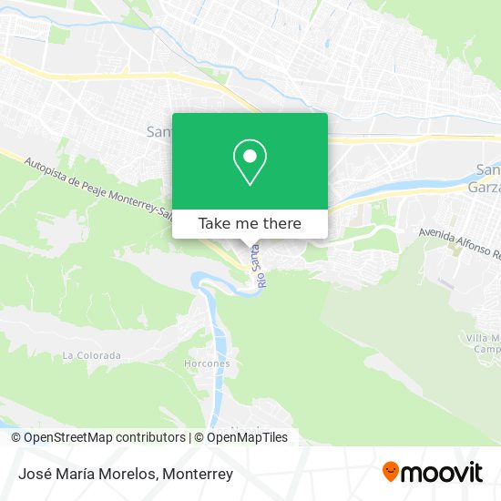 Mapa de José María Morelos