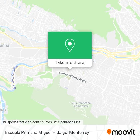 Escuela Primaria Miguel Hidalgo map