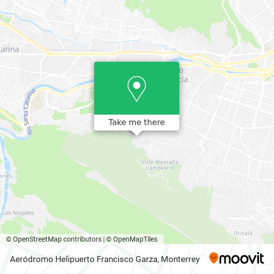 Aeródromo Helipuerto Francisco Garza map