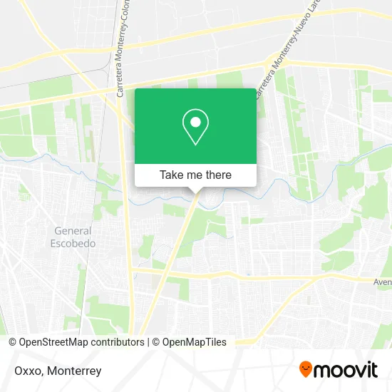 Oxxo map