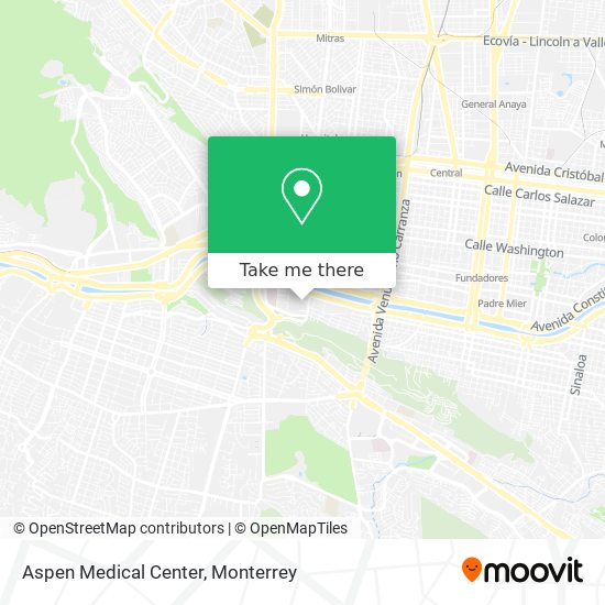 Aspen Medical Center map
