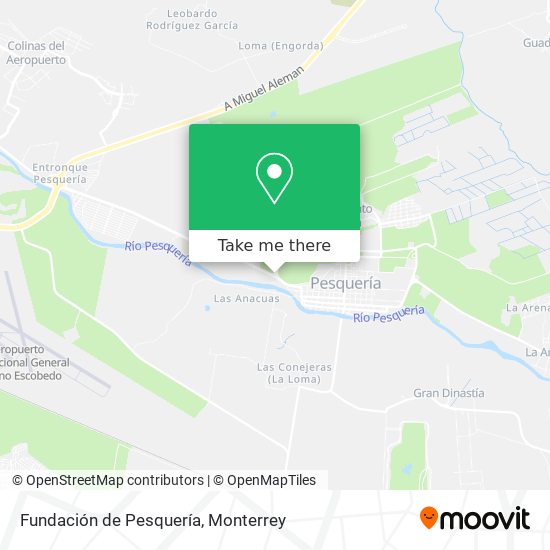 Fundación de Pesquería map