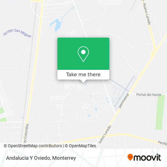 Mapa de Andalucia Y Oviedo