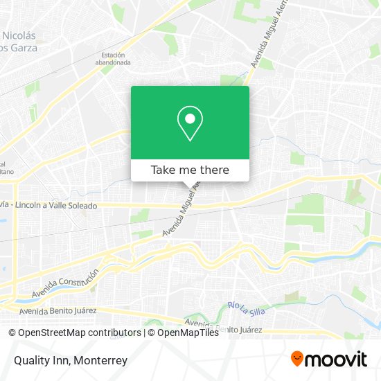 Mapa de Quality Inn