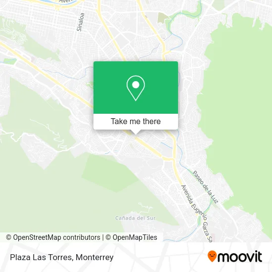 Plaza Las Torres map