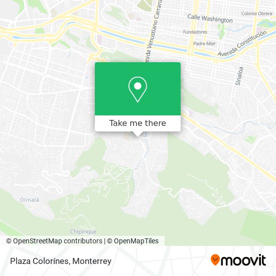 Plaza Colorínes map