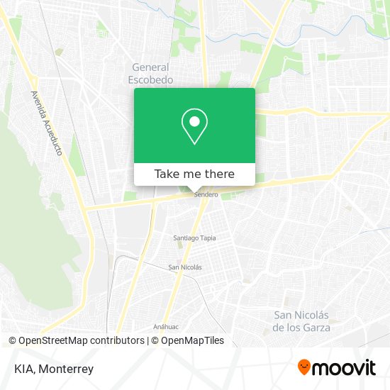 How to get to KIA in Monterrey by Bus?