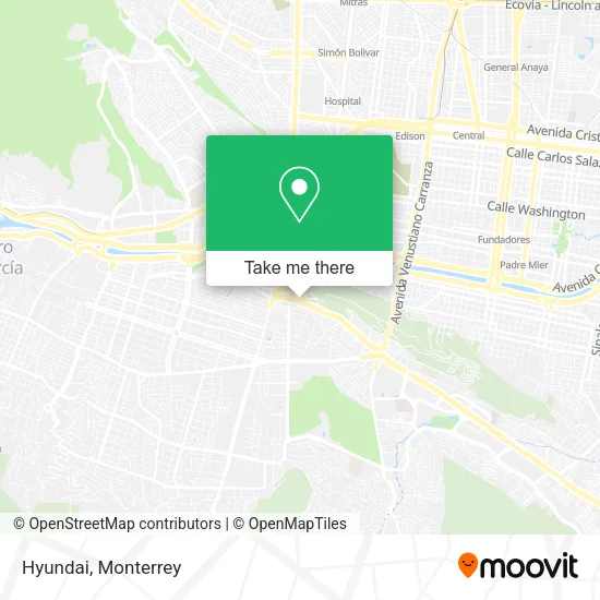 Hyundai map