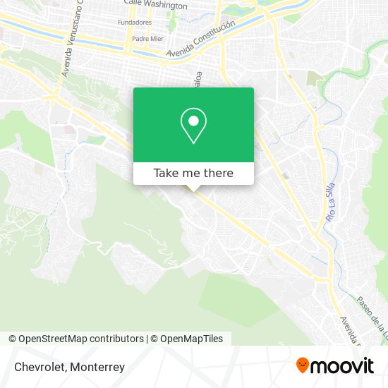 Chevrolet map