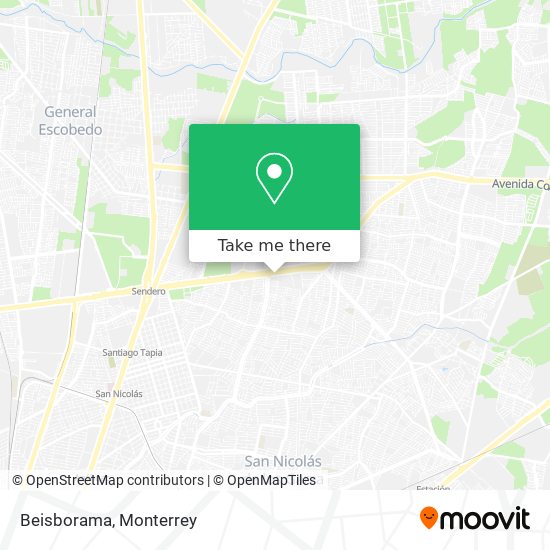 Mapa de Beisborama