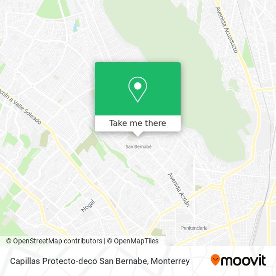 Capillas Protecto-deco San Bernabe map
