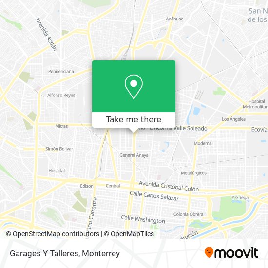 Garages Y Talleres map