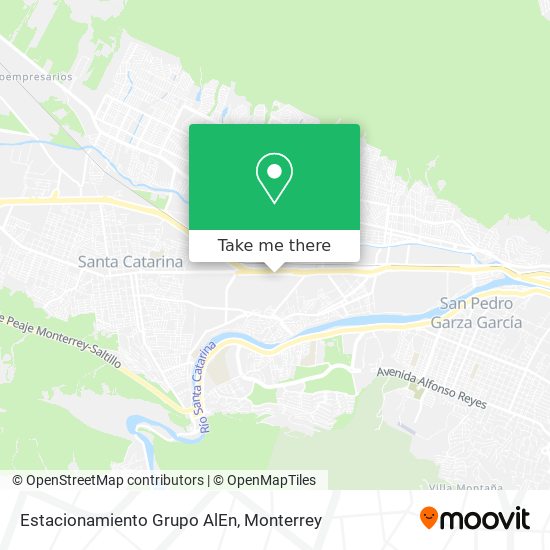 Estacionamiento Grupo AlEn map