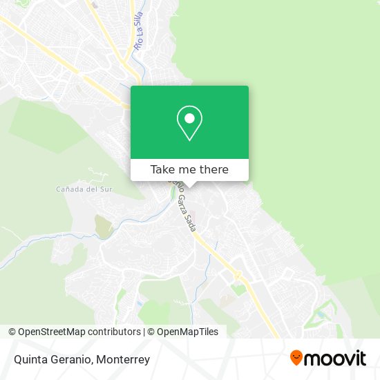 Mapa de Quinta Geranio