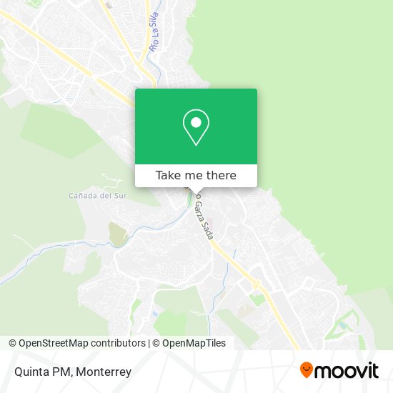 How to get to Quinta PM in Monterrey by Bus?