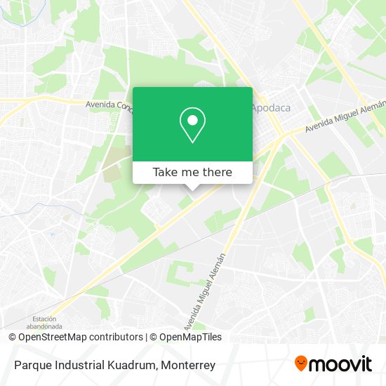 Parque Industrial Kuadrum map