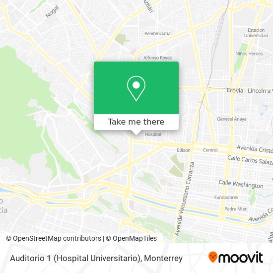 Auditorio 1 (Hospital Universitario) map