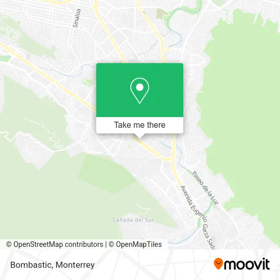 Bombastic map