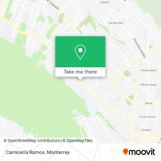 How to get to Carnicería Ramos in Monterrey by Bus?