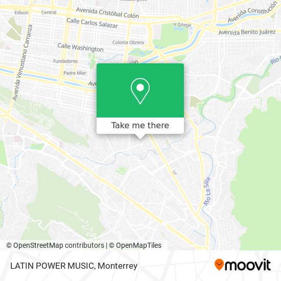 Mapa de LATIN POWER MUSIC