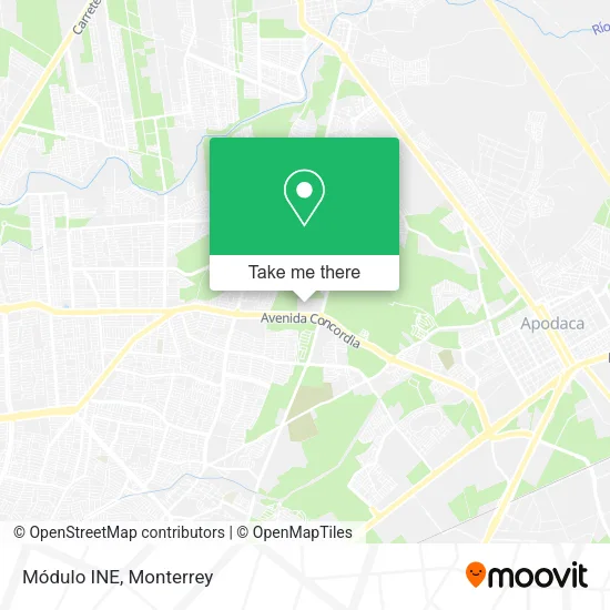 Mapa de Módulo INE