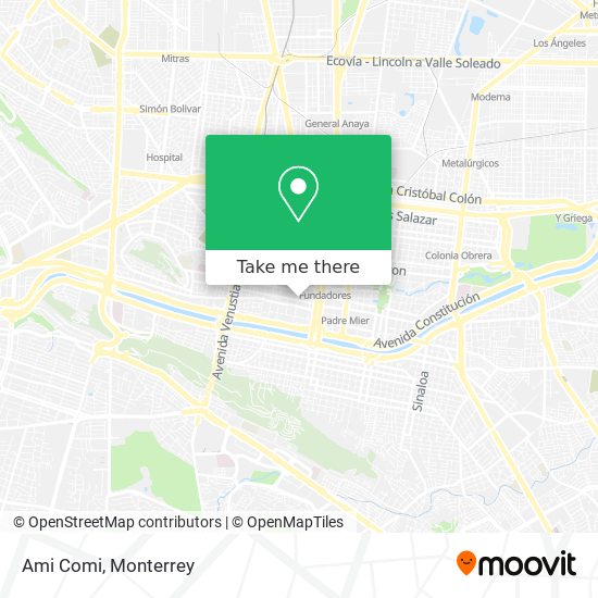 Mapa de Ami Comi