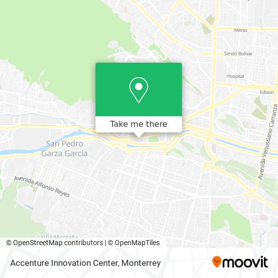 Accenture Innovation Center map
