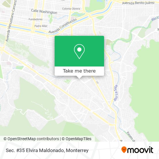 Mapa de Sec. #35 Elvira Maldonado