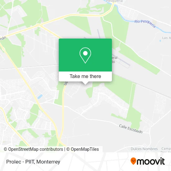 Mapa de Prolec - PIIT