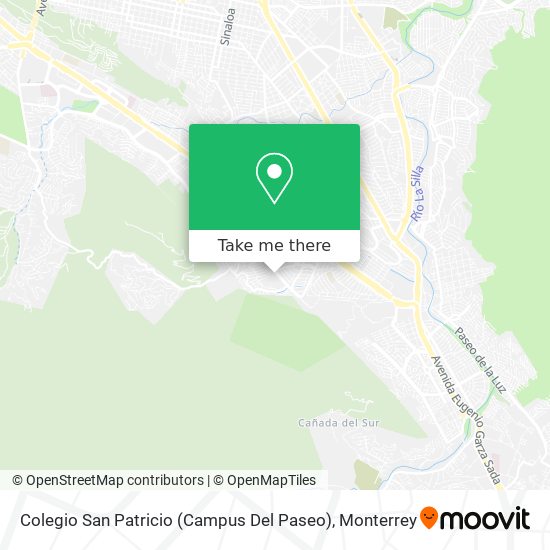 Colegio San Patricio (Campus Del Paseo) map