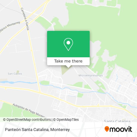Panteón Santa Catalina map