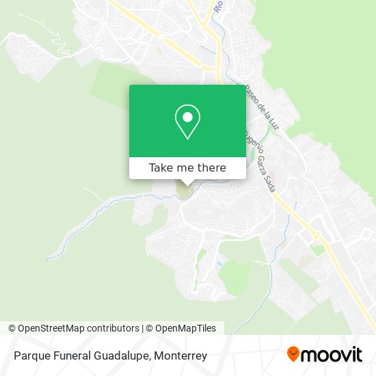 Parque Funeral Guadalupe map