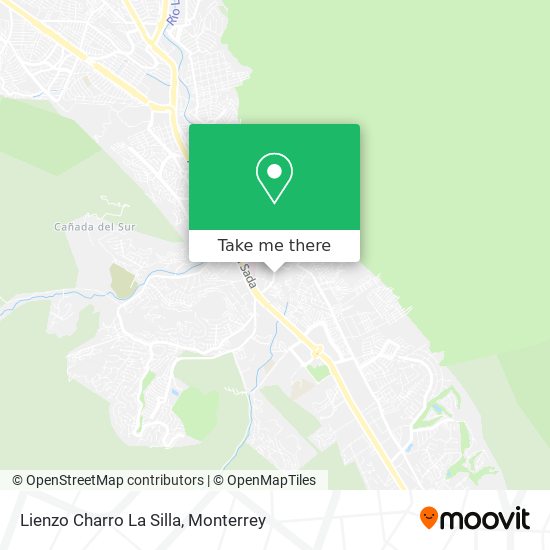 Mapa de Lienzo Charro La Silla