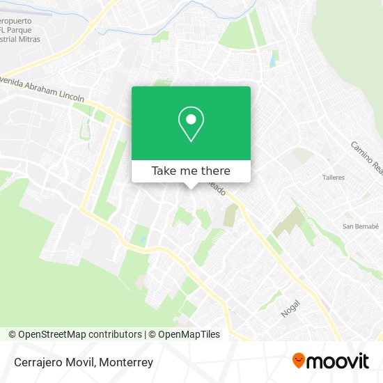 Mapa de Cerrajero Movil