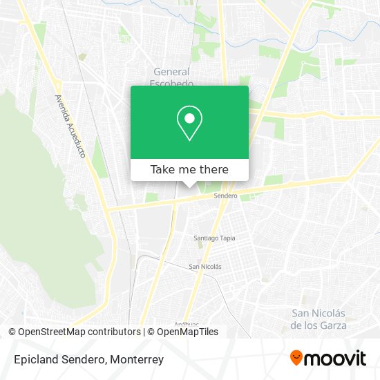 Mapa de Epicland Sendero