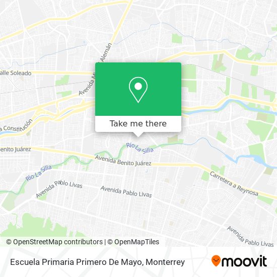 Escuela Primaria Primero De Mayo map