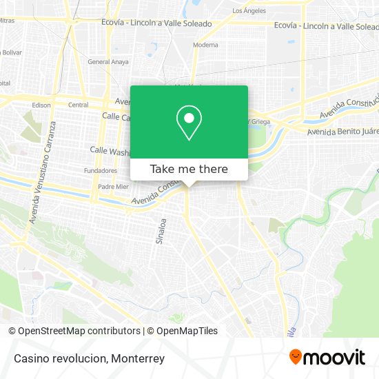 Mapa de Casino revolucion