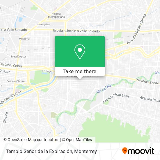 Mapa de Templo Señor de la Expiración