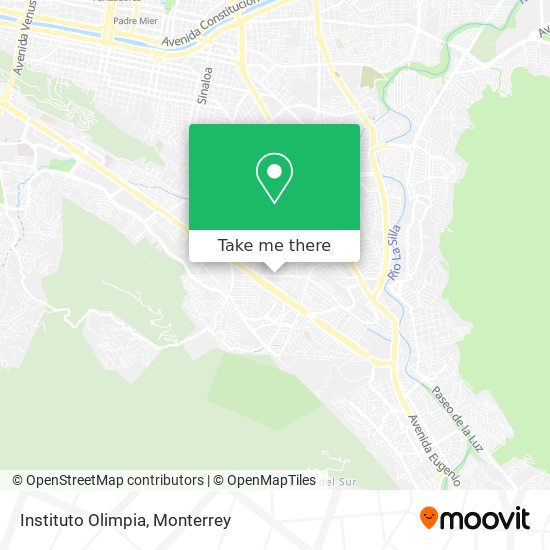 Mapa de Instituto Olimpia