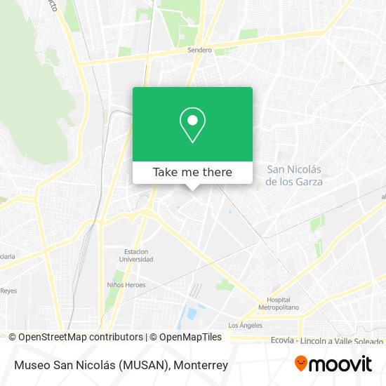 Museo San Nicolás (MUSAN) map