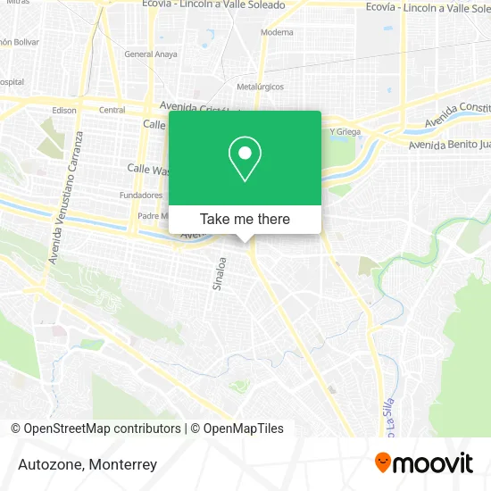 Autozone map