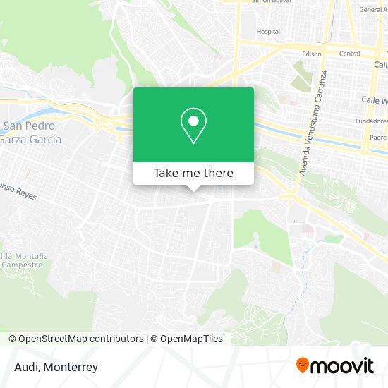 Audi map