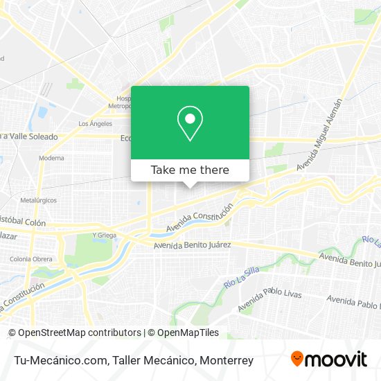 Tu-Mecánico.com, Taller Mecánico map