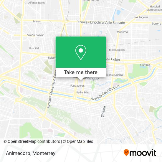 Mapa de Animecorp
