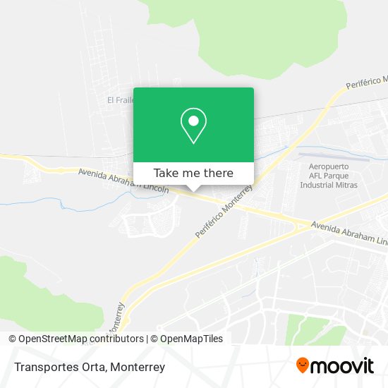 Mapa de Transportes Orta