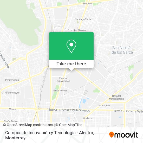 Campus de Innovación y Tecnología - Alestra map