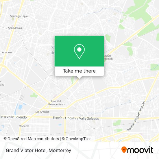 Mapa de Grand Viator Hotel