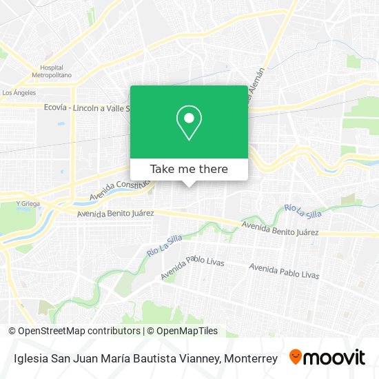 Iglesia San Juan María Bautista Vianney map