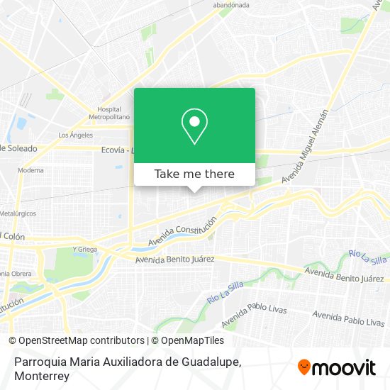 Parroquia Maria Auxiliadora de Guadalupe map