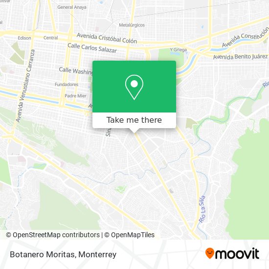Mapa de Botanero Moritas